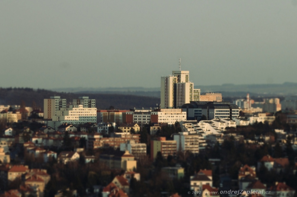 Houses on the Hill (On the photo:  (Urban photography) praha, město)